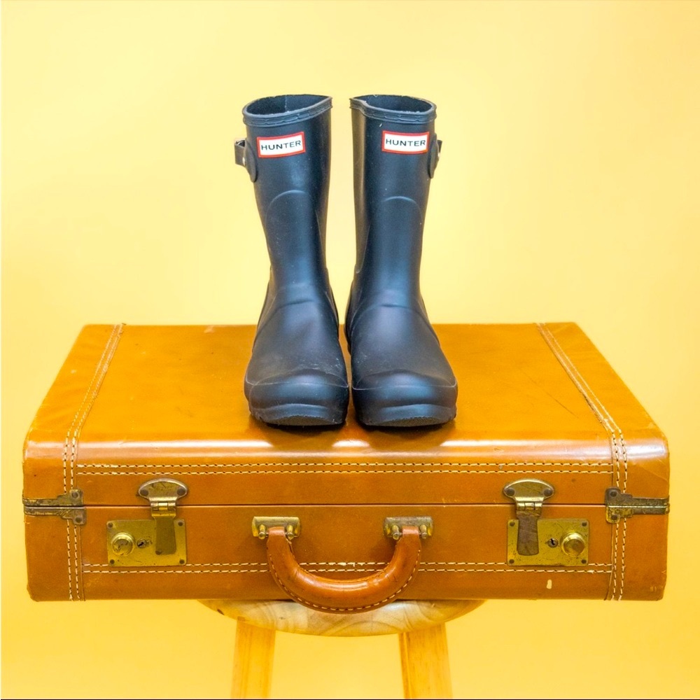 Hunter Black Rain Boots